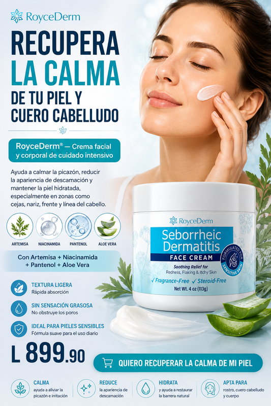 RoyceDerm®: Elimina la picazón y descamación en la primera semana