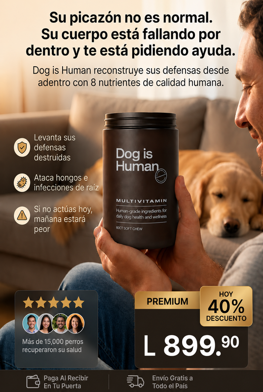 Nuevo Dog is Human®: Ayuda a fortalecer las defensas de tu perro para que vuelva a sentirse lleno de energía y bienestar.