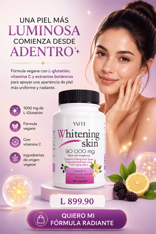 Nuevo Whitening Skin®: Recupera tu piel uniforme y radiante en 2 semanas